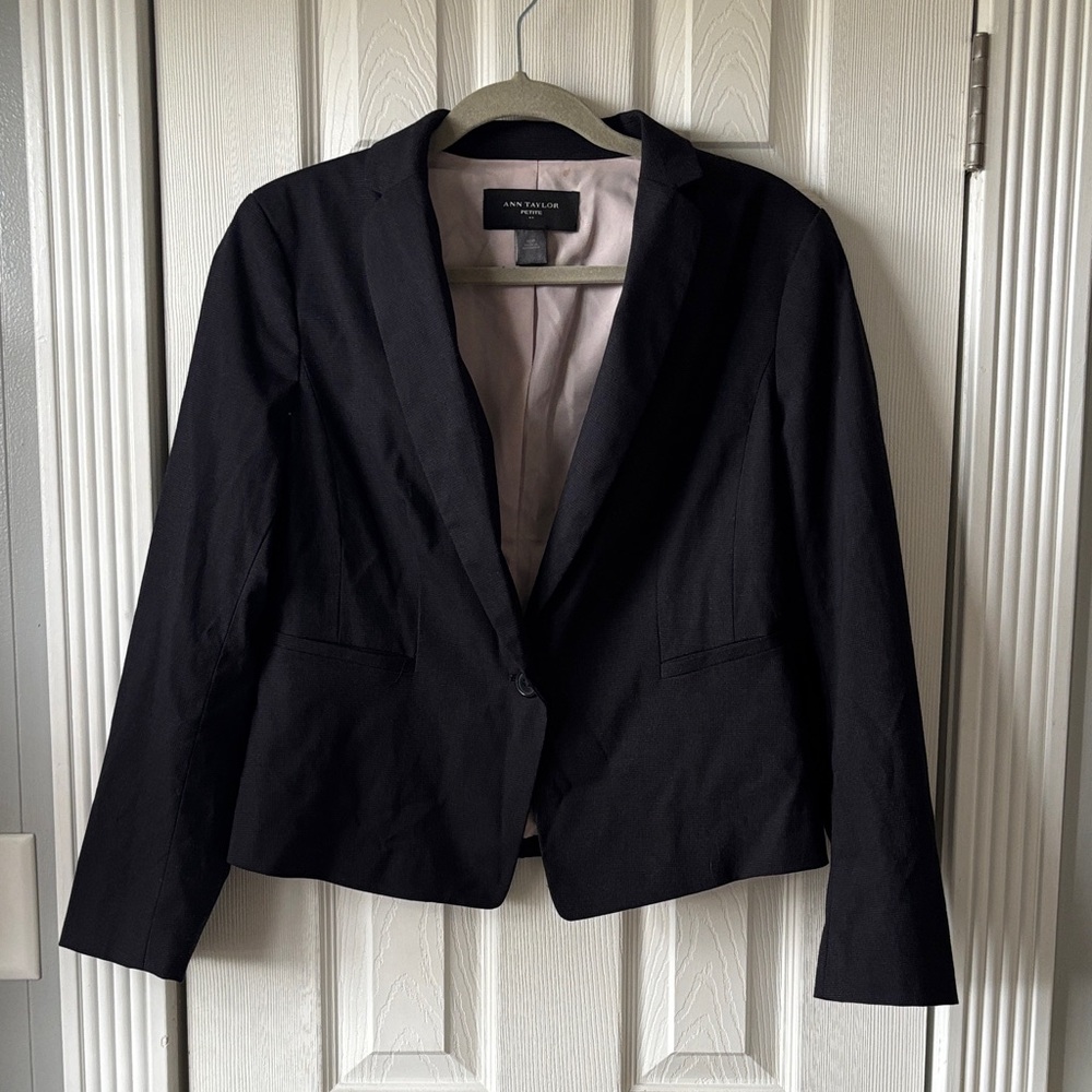 Anne Klein Women's Classic Black Suit Jacket